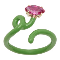 Green Baby Vine Tendril Ring 241172F024010