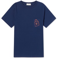 Beams Boy BB Logo Pocket T-Shirt Navy