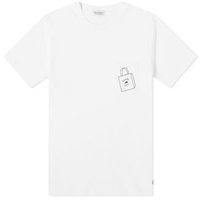 Beams Boy Logo Pocket T-Shirt White