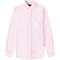 Beams Plus Button Down Oxford Shirt Pink