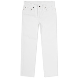 Beams Plus 5 Pocket Corduroy Pant White
