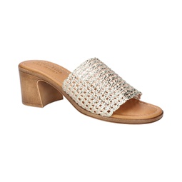 Womens Italy Eni-Italy Block Heel Sandals