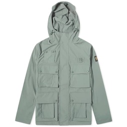 Belstaff Castmaster Multi Pocket Parka Mineral Green