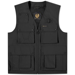 Belstaff Castmaster Shell Gilet Black