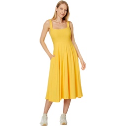 Womens Beyond Yoga Featherweight At The Ready Square Neck Dress