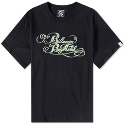Billionaire Boys Club Calligraphy Logo T-Shirt Black