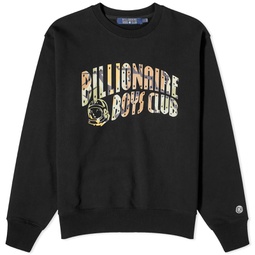 Billionaire Boys Club Camo Arch Logo Sweatshirt Black