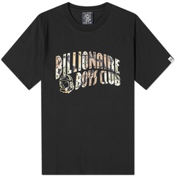 Billionaire Boys Club Camo Arch Logo T-Shirt Black
