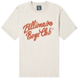 Billionaire Boys Club Script Logo T-Shirt Oatmeal