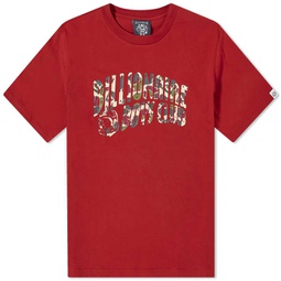Billionaire Boys Club Duck Camo Arch Logo T-Shirt Red
