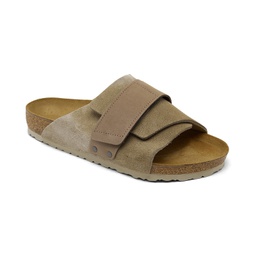 Mens Kyoto Nubuck Suede Leather Slide Sandals from Finish Line