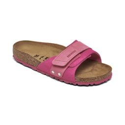 Womens Oita Suede Leather Slide Sandals from Finish Line