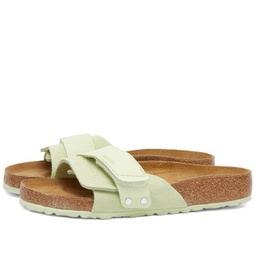 Birkenstock Oita Modern Suede Faded Lime