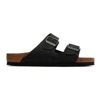 Black Regular Arizona Soft Footbed Sandals 231513M234005