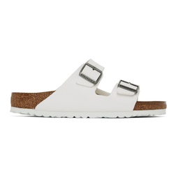 White Regular Arizona Sandals 231513M234002