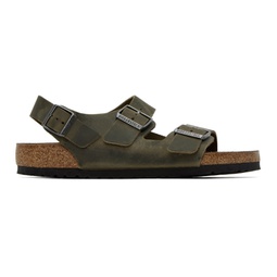 Brown Regular Milano Sandals 231513M234023