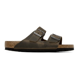 Brown Regular Arizona Soft Footbed Sandals 231513M234022