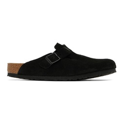 Black Boston Soft Footbed Loafers 232513M231024