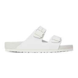 White Regular Arizona Sandals 231513M234027