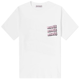 Bisous Skateboards Sonics T-Shirt White