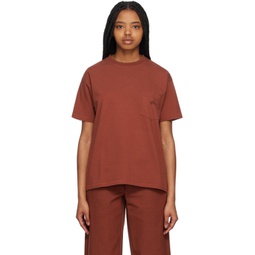Red Pocket T-Shirt 231169F110010