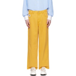 Yellow Knolly Brook Trousers 241169M191022