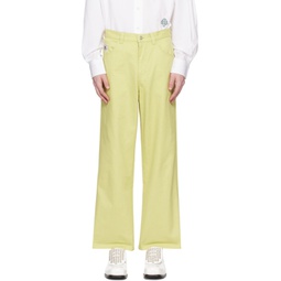 Green Knolly Brook Trousers 241169M191036