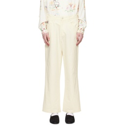 White Knolly Brook Trousers 241169M191037