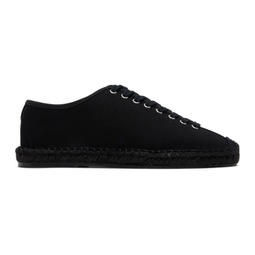 Black Tennis Espadrilles 241169M229000