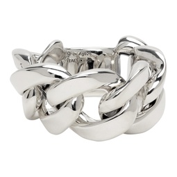 Silver Curb Chain Ring 212798F024349