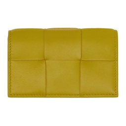 Yellow Business Card Holder 222798F037032