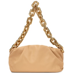 Beige ‘The Chain Pouch' Clutch 212798F044001