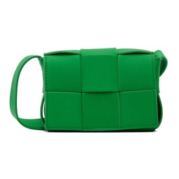 Green Cassette Shoulder Bag 221798F048045