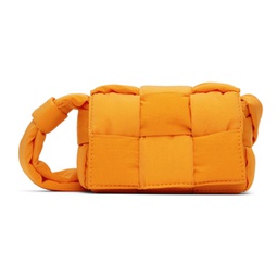 Orange Cassette Shoulder Bag 221798F048113