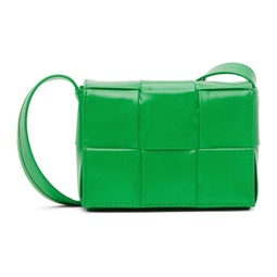 Green Cassette Messenger Bag 221798M170188