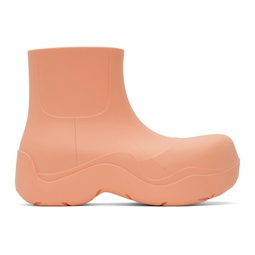 Pink Puddle Ankle Boots 212798F113015