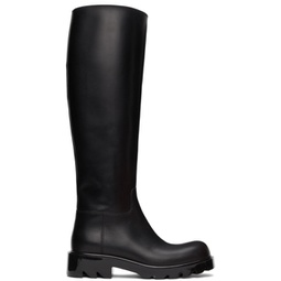 Black Strut Tall Boots 212798F115028
