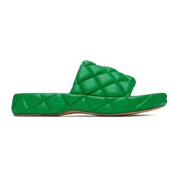 Green Padded Sandals 222798M234021
