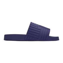 Purple Slider Sandals 221798M234586