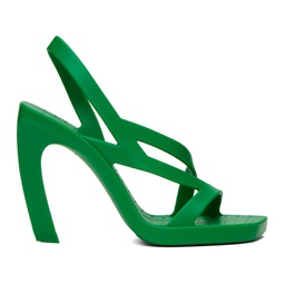 Green Jimbo Heeled Sandals 231798F125039