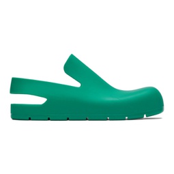 Green Puddle Loafers 221798M231585