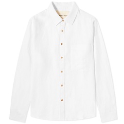 Brams Fruit Linen Shirt Off White