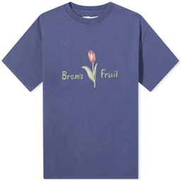 Brams Fruit Tulip Aquarel T-Shirt Blue