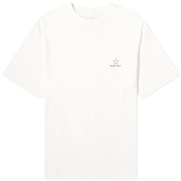 Brams Fruit Outline Lemon T-Shirt White