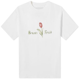 Brams Fruit Tulip Aquarel T-Shirt White