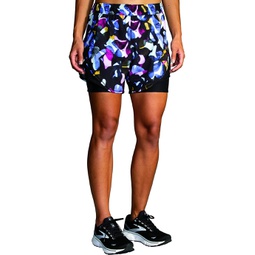 Womens Brooks Chaser 5 2-in-1 Shorts