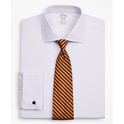 Stretch Soho Extra-Slim-Fit Dress Shirt, Non-Iron Twill English Collar French Cuff Micro-Check