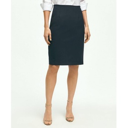 The Essential Brooks Brothers Stretch Wool Pencil Skirt
