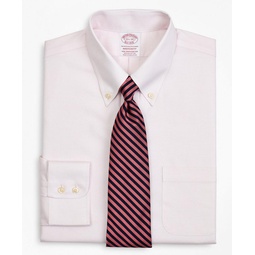 Stretch Madison Relaxed-Fit Dress Shirt, Non-Iron Twill Button-Down Collar Micro-Check