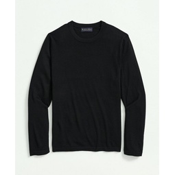 Lightweight Luxe All-Season Sweater, Crewneck